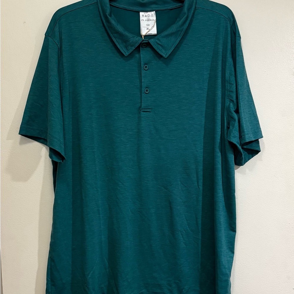Avenue Men's Deep Teal Polo Shirt
